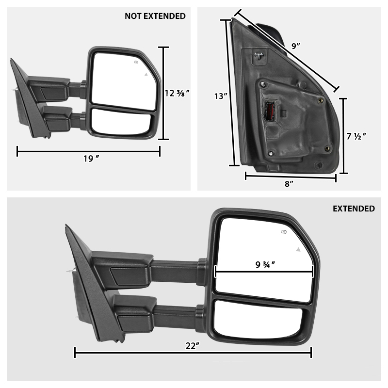 20172019 F250 SuperDuty Power Adjust / Heat / Temp Sensor / Sequential