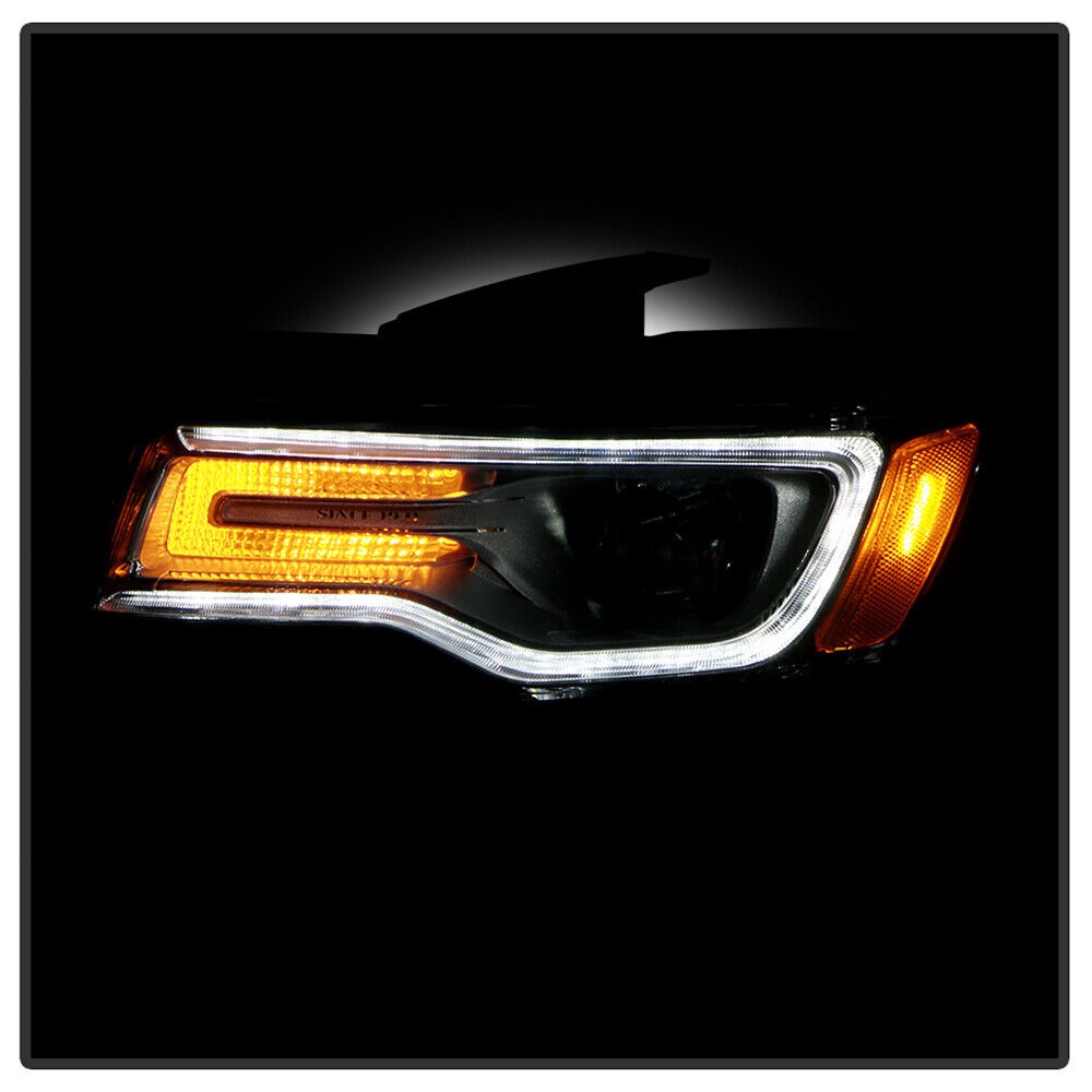 20172021 Jeep Grand Cherokee Chrome Housing HID/Xenon Type w/ AFS