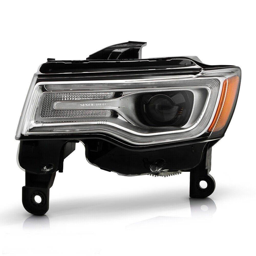 20172021 Jeep Grand Cherokee Chrome Housing HID/Xenon Type w/ AFS