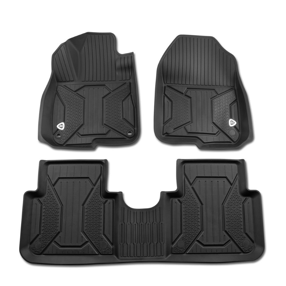 SpecD 20172022 Honda CRV CRV All Weather TPE Floor Mats Front+Rear MATCRV17AMP