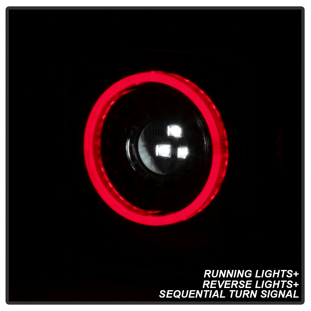 20182020 Jeep Wrangler JL [Halogen Type] Black Sequential LED Tail Lights