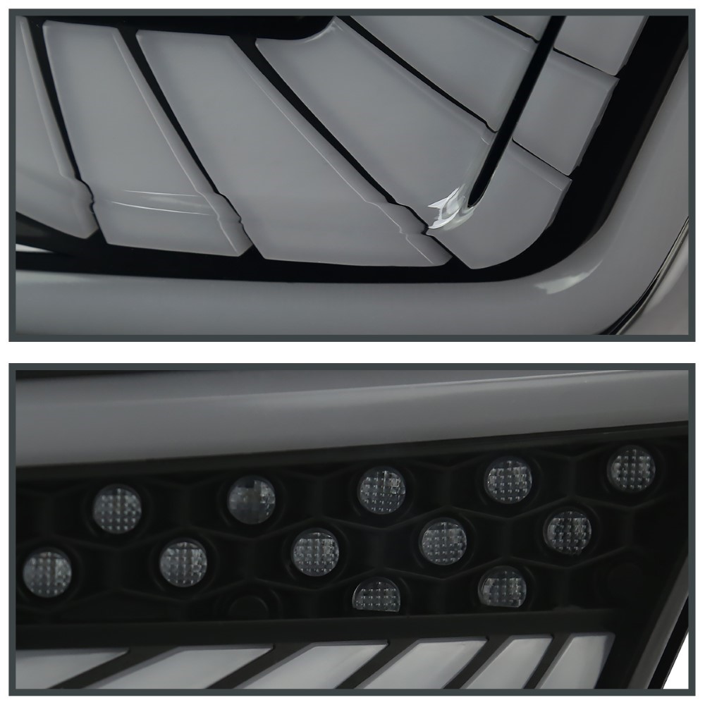 SpecD Tuning 20182022 Honda Accord 4Dr Sedan Black Tail Lights LED Sequential Signal V2 LT