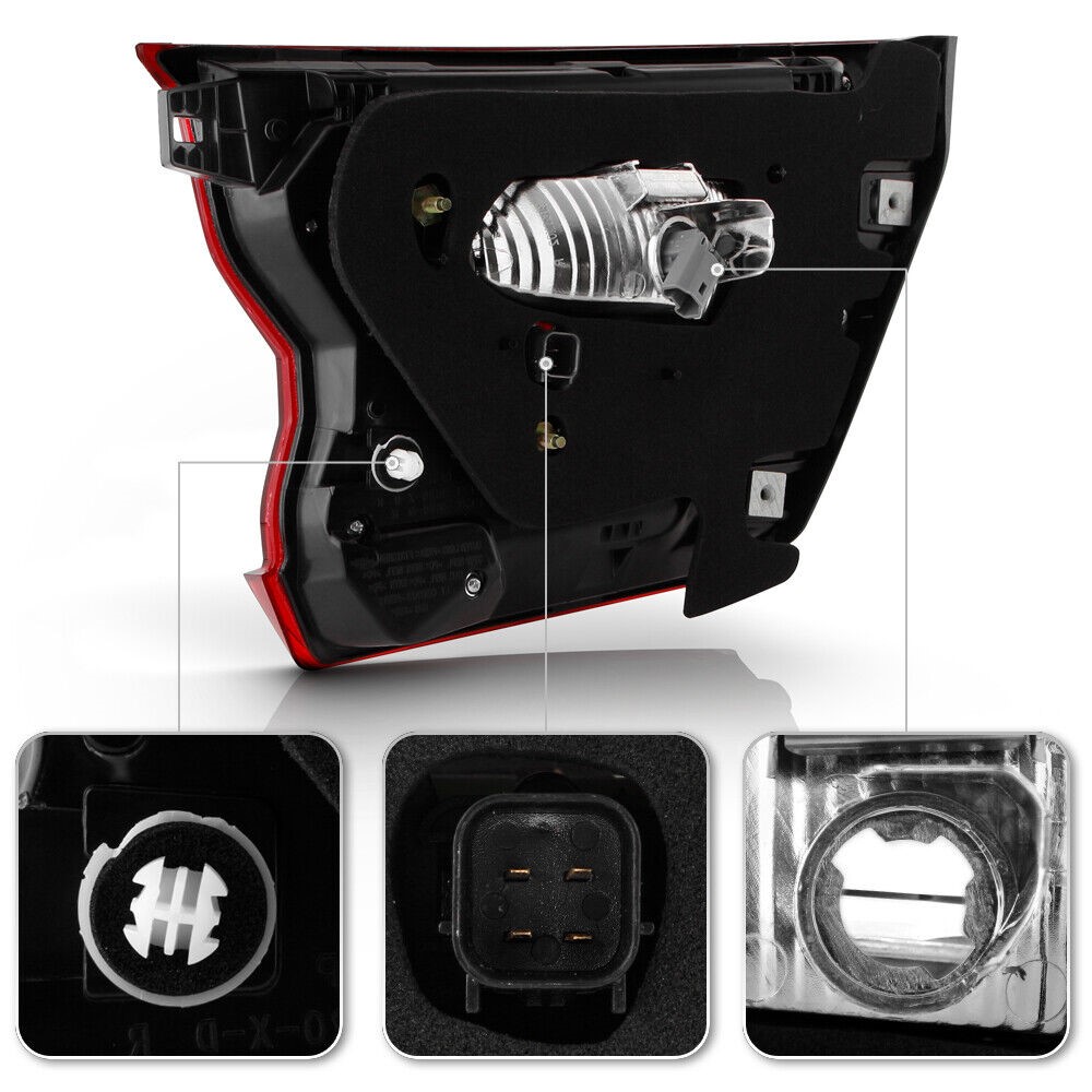 RENFANSHOP Factory Style Inner Left Driver And Right Passenger Side Tail Light Brake Backup Lamp For 2018-2022 HON-DA Accord (Driver Side - Foto 8