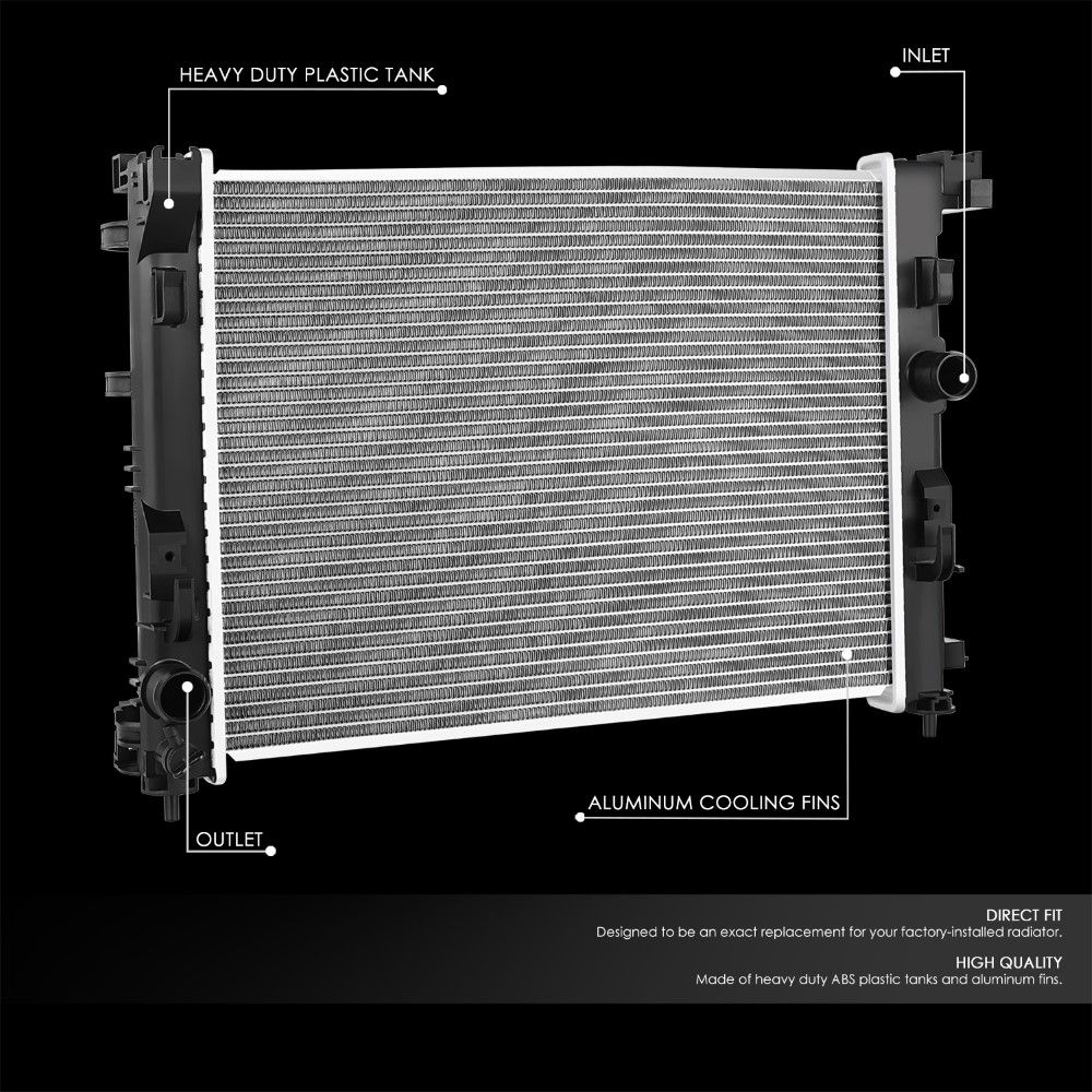 2018-2023 Nissan Kicks/Versa Cooling Radiator OE Style