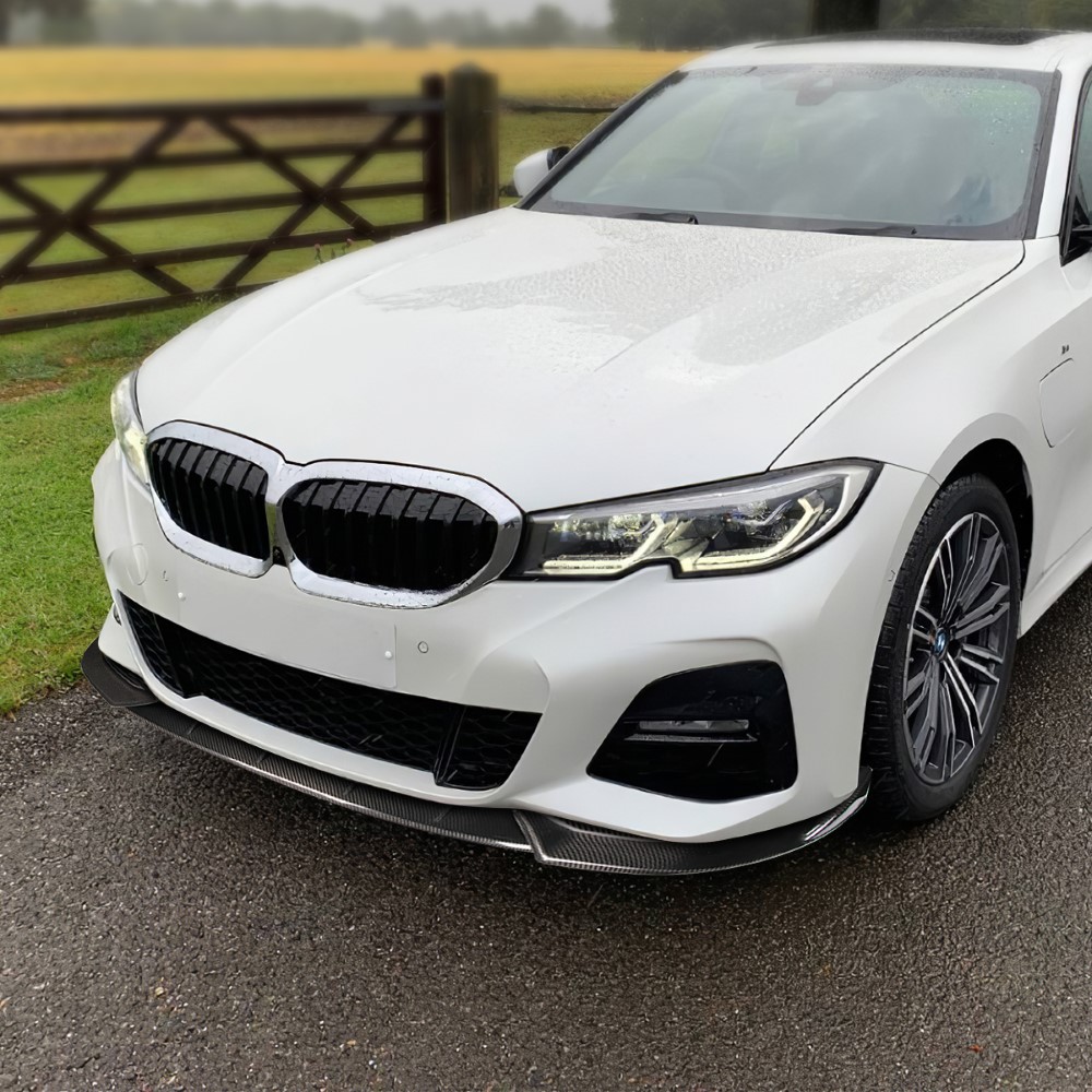 2019-2020 BMW 330i M340i 330e G20 M Sport Front Bumper Lip - 3 Pieces ...