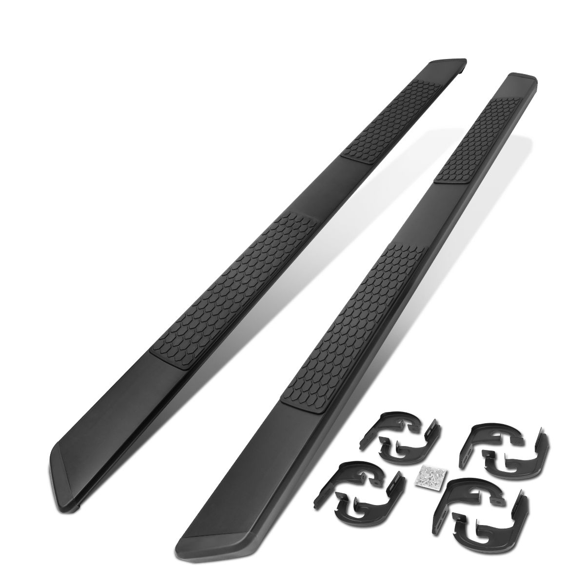 20192020 Chevy Silverado / GMC Sierra Crew Cab SS 5" OD Black Step Nerf Bar Running Boards