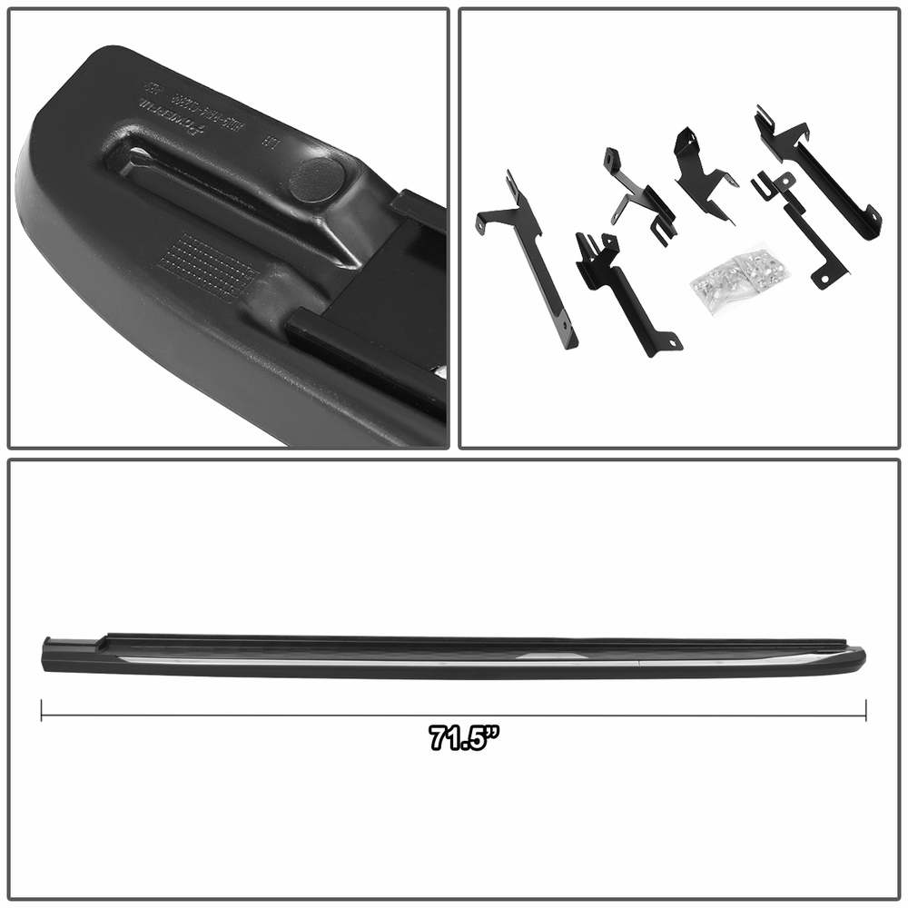 20192020 Toyota RAV4 5.5" Aluminum Side Step Bar Running Board