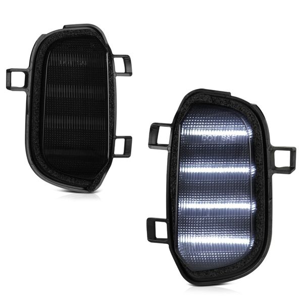 Sell Smoked LED Side View Mirror Turn Signal Light For 2020-2024 Chevrolet Silverado In , For US - Foto 11