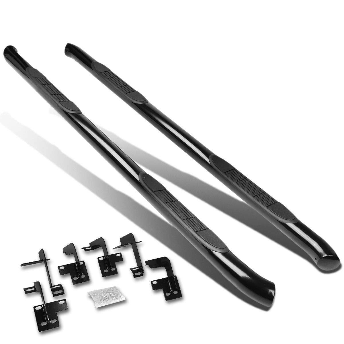 2019 Dodge Ram 1500 Quad Cab 3"OD Running Board Side Step Bar Replacement Black