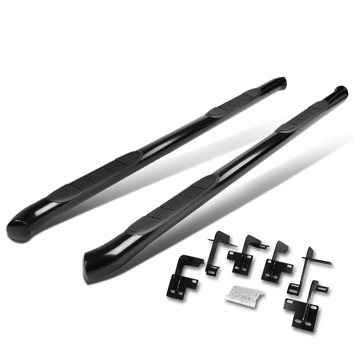 2019 Dodge Ram 1500 Quad Cab 3"OD Running Board Side Step Bar Replacement Black