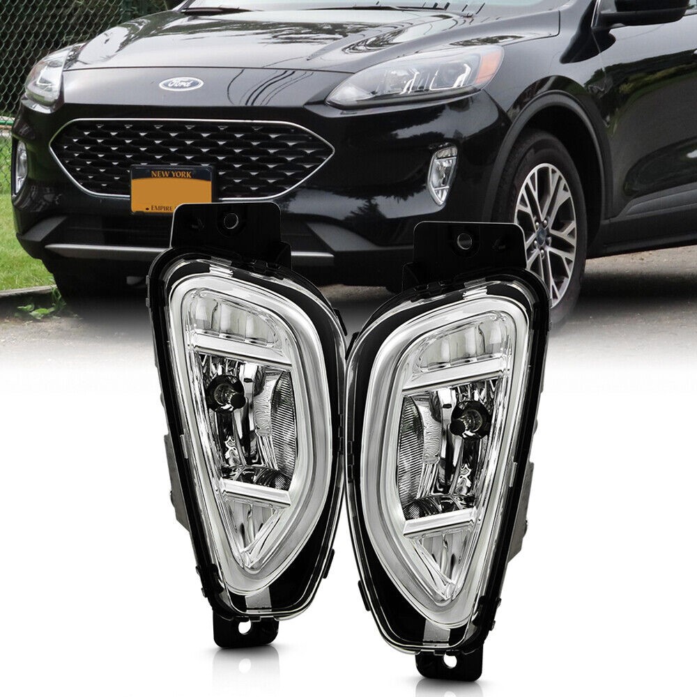 20202022 Ford Escape Bumper Fog Light Kit w/ Wiring Harness & On/Off