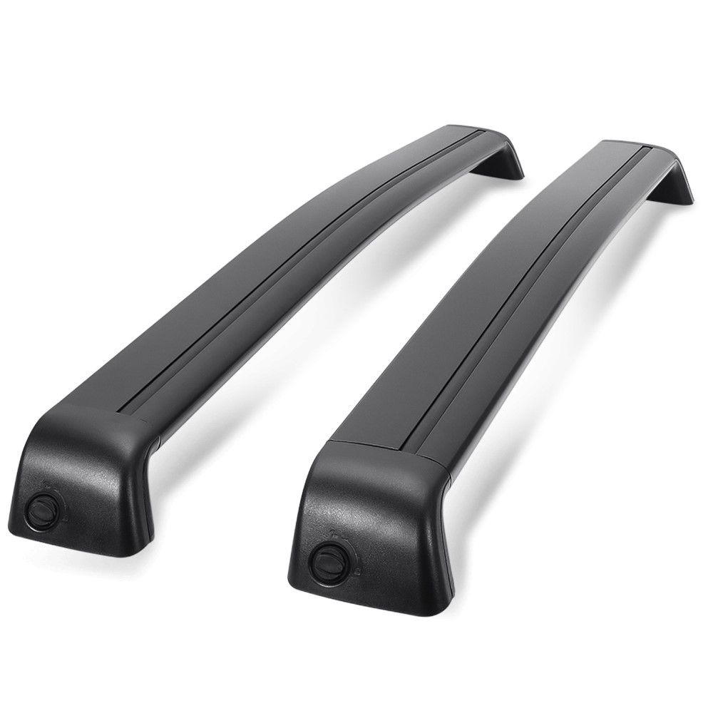 Pair Of Black Aluminum Roof Rack Cross Bars For 2007-2011 Honda CR-V - 75kg Capacity 5 thumbnail image