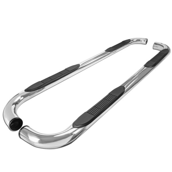 20202021 Toyota Highlander Chrome 3" Side Step Nerf Bars Running Board