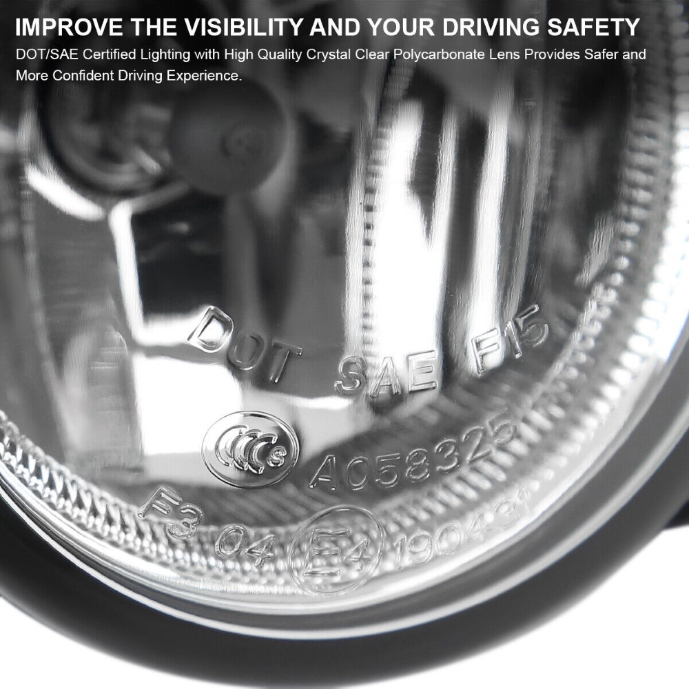 SpecD 20222023 Honda Civic Clear Fog Lights Bumper Lamps+Switch