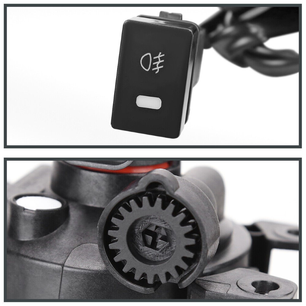 SpecD 20222023 Honda Civic Clear Fog Lights Bumper Lamps+Switch