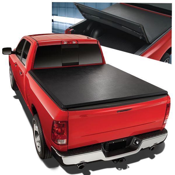 2022+ Toyota Tundra 6.5 FT Bed Vinyl Soft Top TriFold Pickup Truck