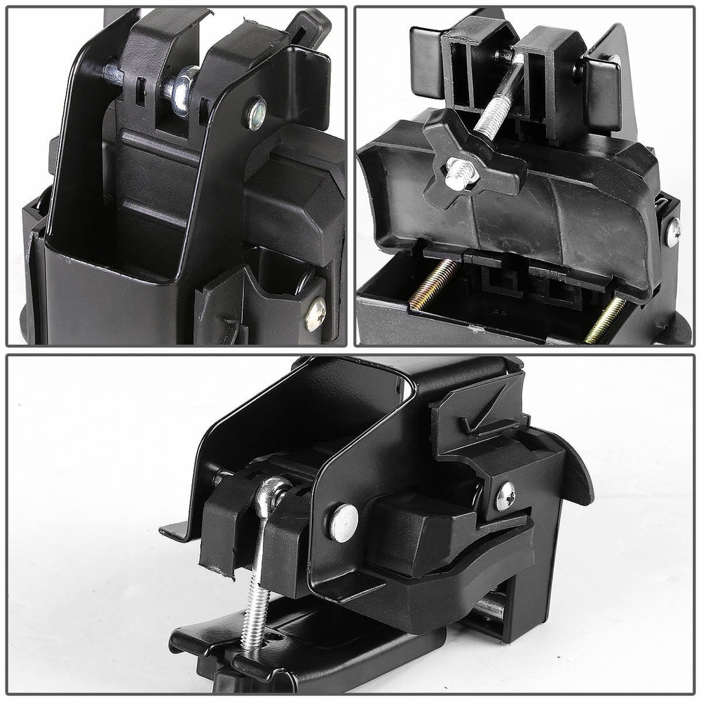 50" Adjustable Pair of Aluminum Square Cross Bar Cargo Roof Racks+Keys Lock