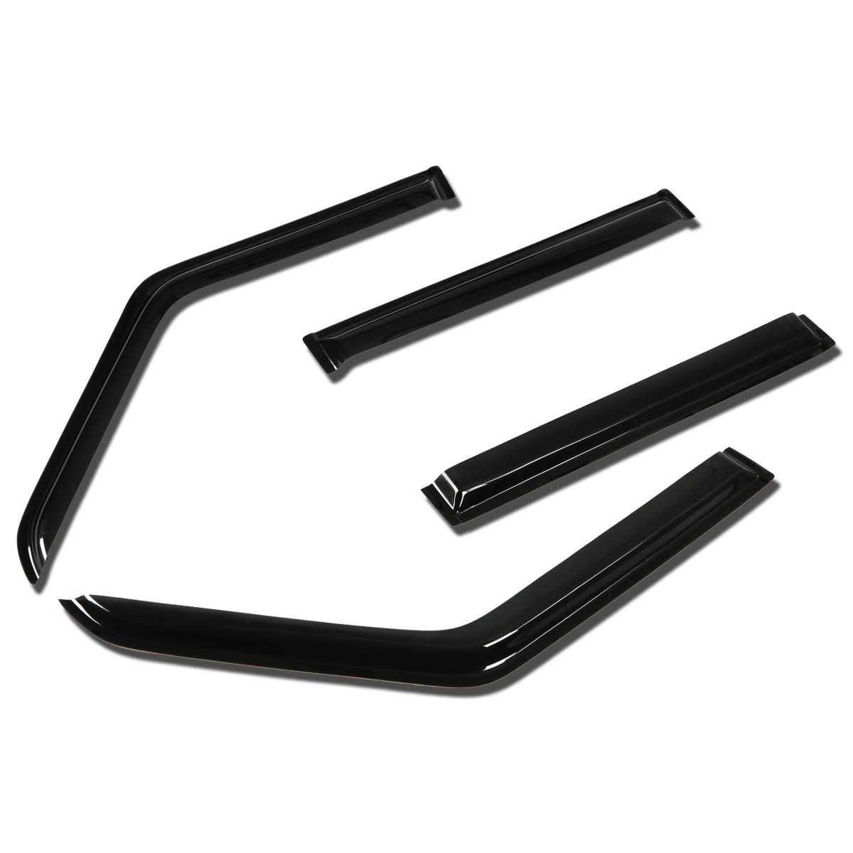 8401 Jeep Cherokee XJ BJ Smoke Tint Side Window Visor Shade / Deflector