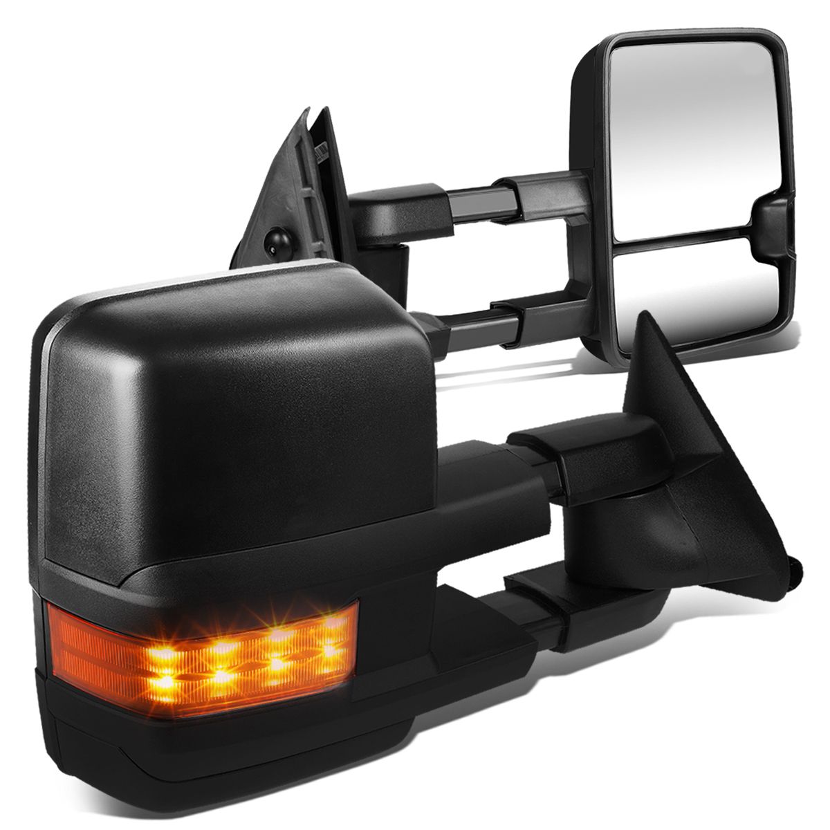 Factory Style Tow Mirrors 8898 Chevy / GMC C/K Manual Adjust LED Signal Towing Mirrors