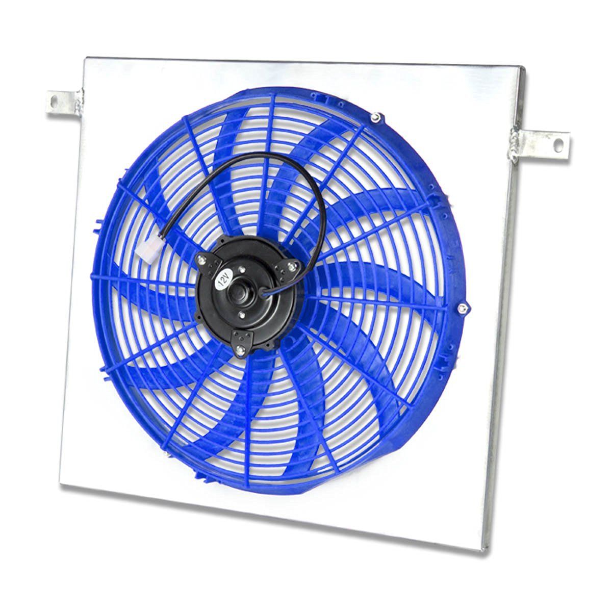 9096 Nissan 300ZX Turbo MT Aluminum Bolton Cooling Radiator Fan Shroud (Blue) Fairlady Z Z32