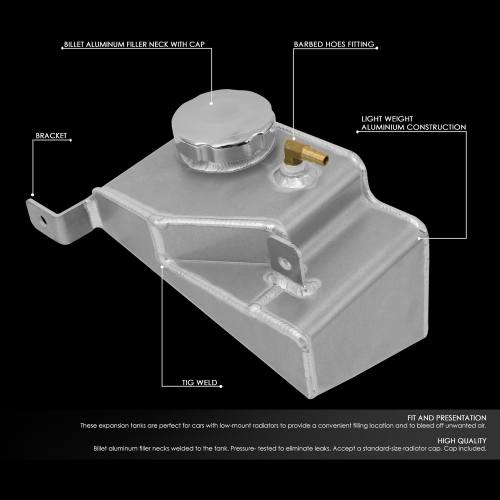9097 Mazda Miata Aluminum Coolant Recovery Overflow Tank/Can Replacement