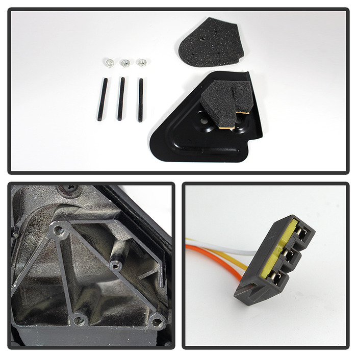 Factory Style Tow Mirrors 9497 Dodge Ram 1500 2500 3500 Power Adjust