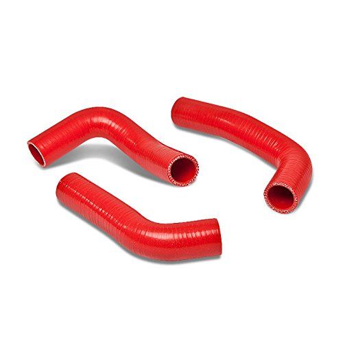 9497 Mazda Miata 1.8L l4 3Ply Silicone Radiator Coolant Hose (Red