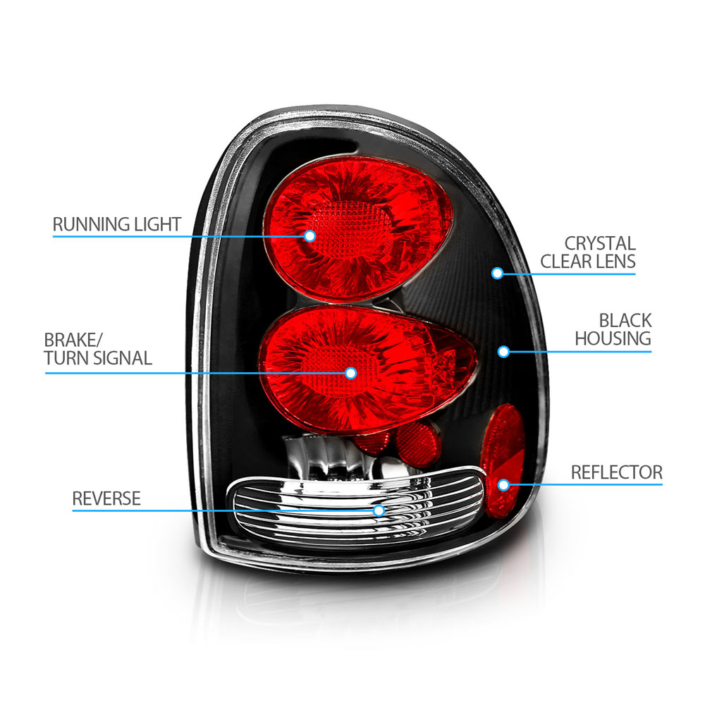 2003 Dodge Durango Euro Tail Lights