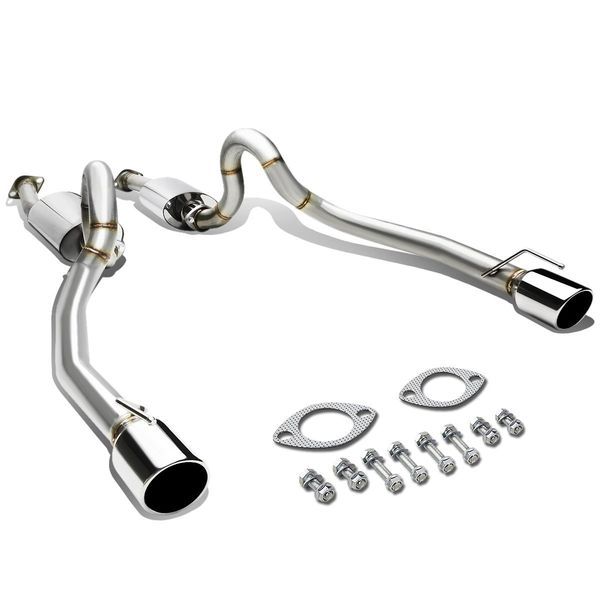 9604 Ford Mustang GT V8 SN95 Stainless Steel Dual 4" Muffler Tip