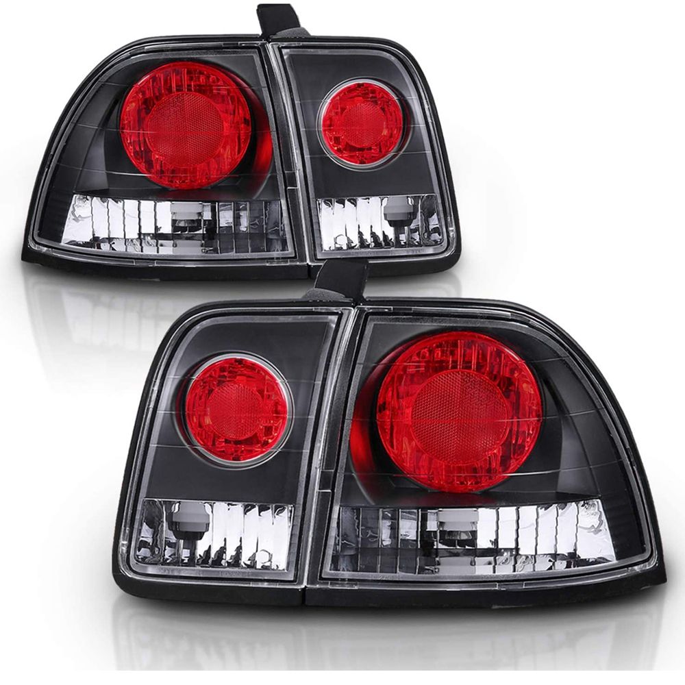 9697 Honda Accord Altezza Tail Lights Black