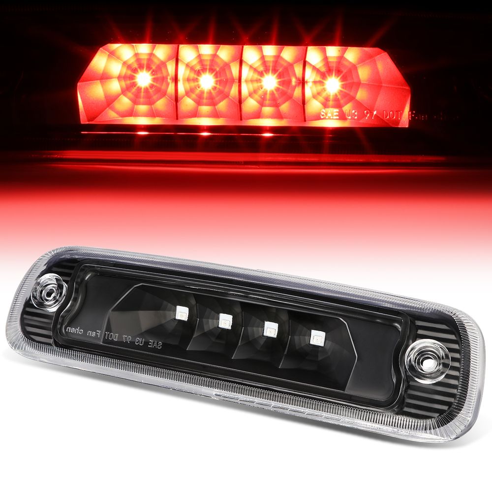 9701 Jeep Cherokee LED Third Brake Light Black