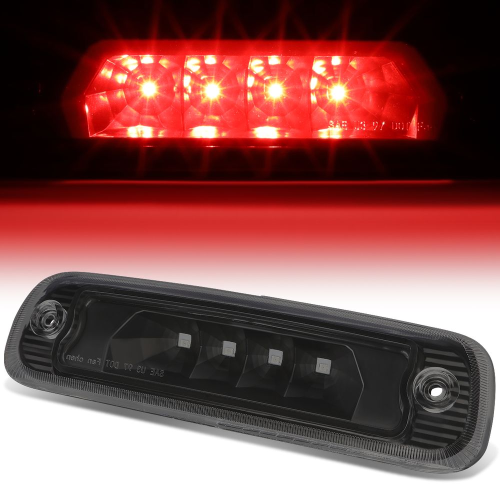 9701 Jeep Cherokee LED Third Brake Light Black Smoked