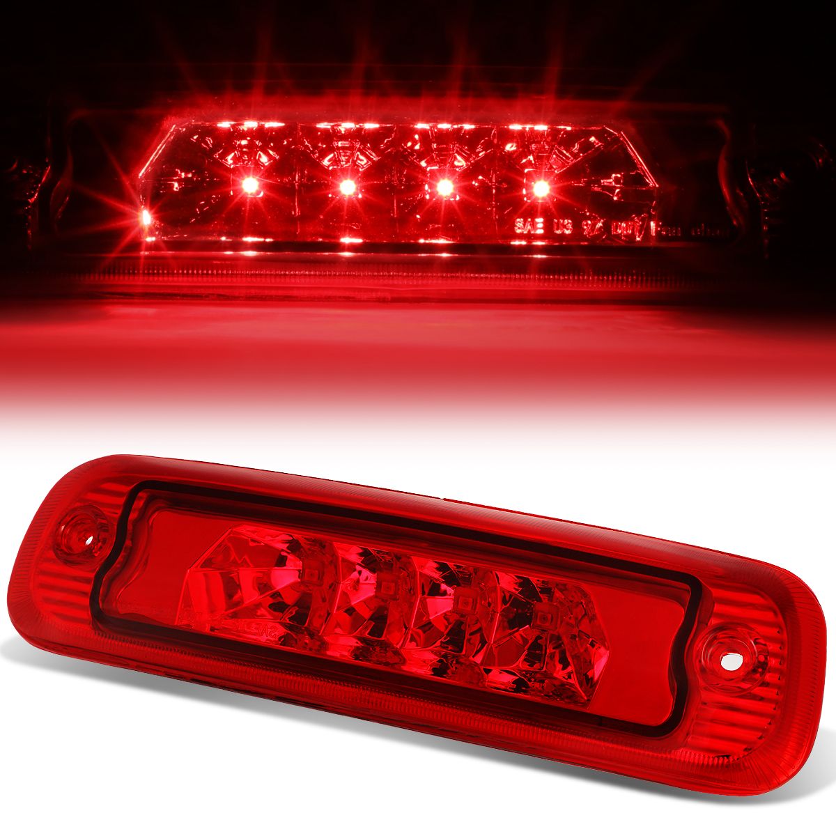 9701 Jeep Cherokee LED Third Brake Light Red