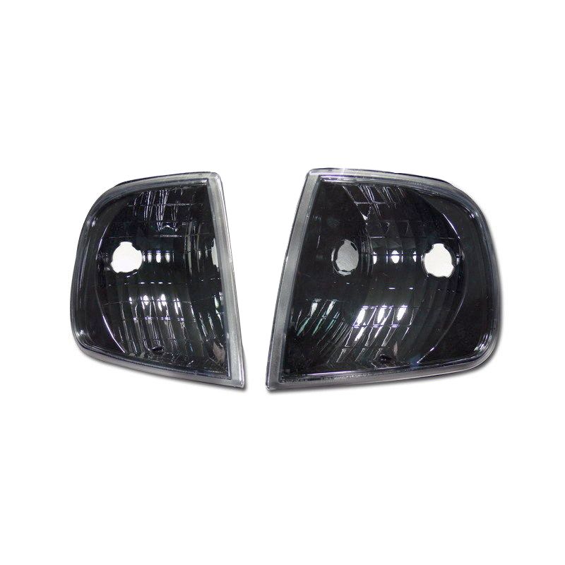 9703 F150 Expedition Black Corner Signal Lights Lamps
