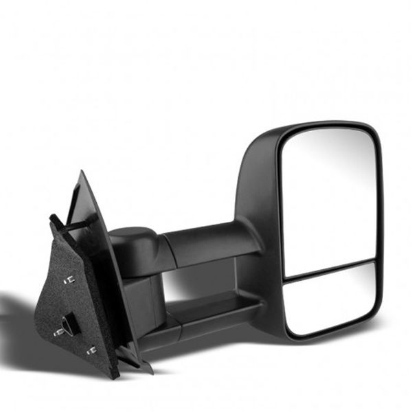 Factory Style Tow Mirrors 9703 Ford F150 / F250 (Heavy Duty Size) Extendable Manual