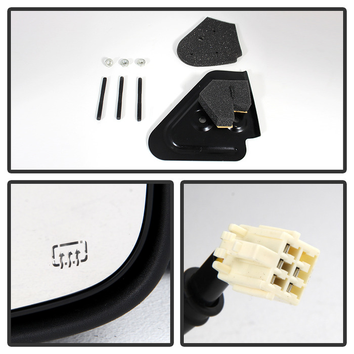 Factory Style Tow Mirrors 9801 Dodge Ram 1500 / 9802 2/3500 Power