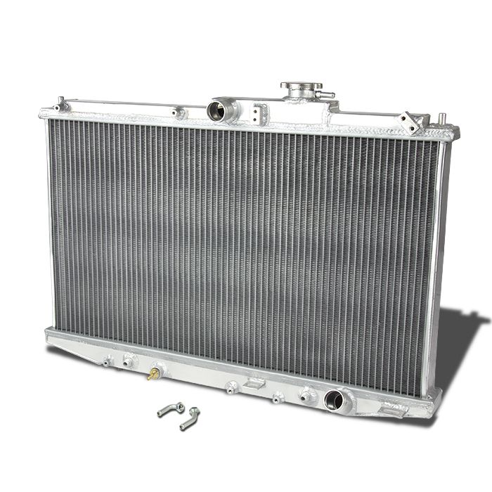 98-02 HONDA ACCORD 2.3L 4CYL F23 2-ROW DUAL CORE FULL ALUMINUM RACING ...