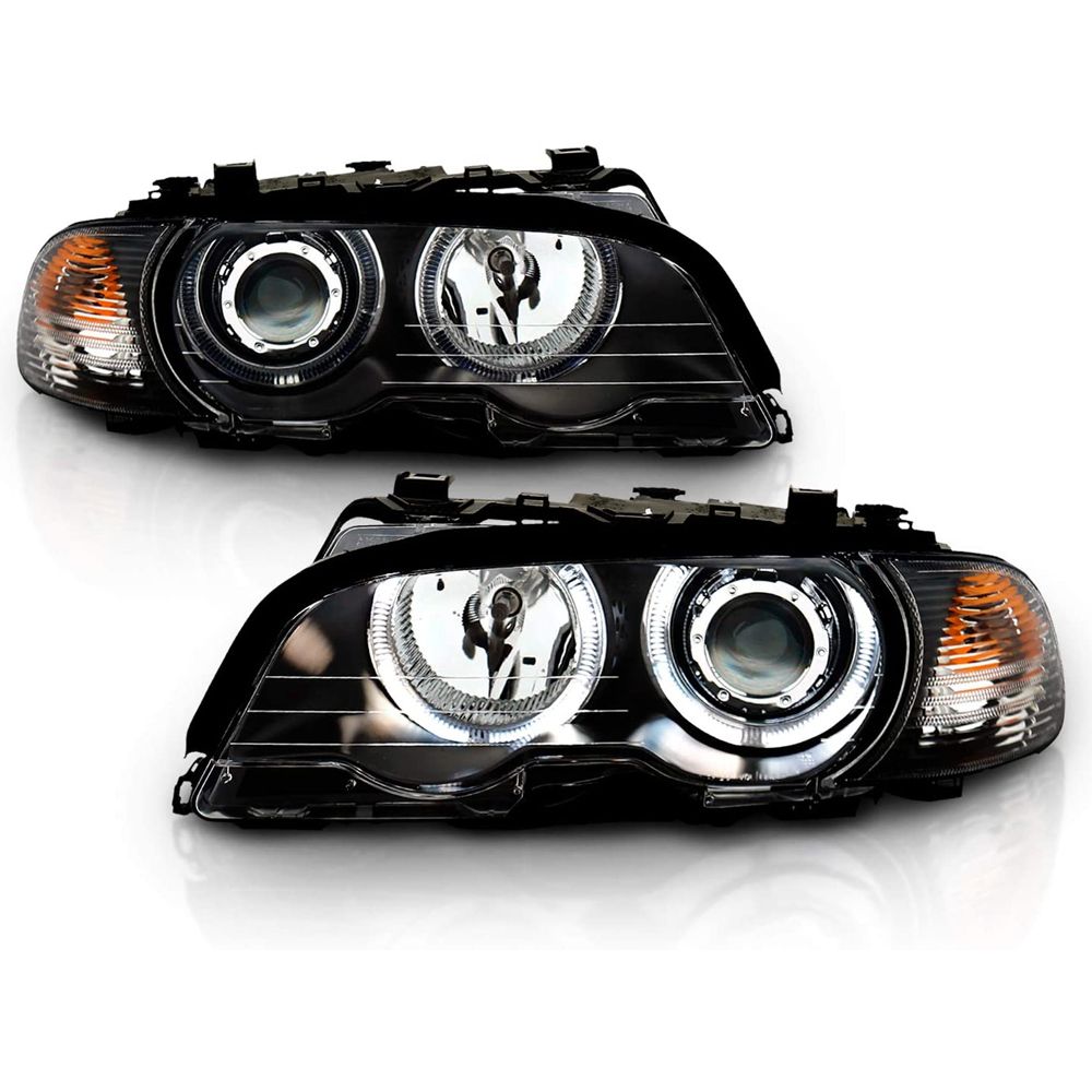 9901 BMW E46 3Series E46 Coupe Angel Eye LED Halo Projector