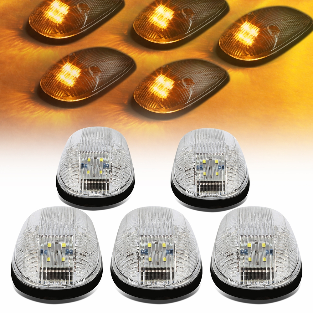 9901 Dodge Ram 1500 / 2500 / 3500 BE 5 X LED Cab Roof Top Lights