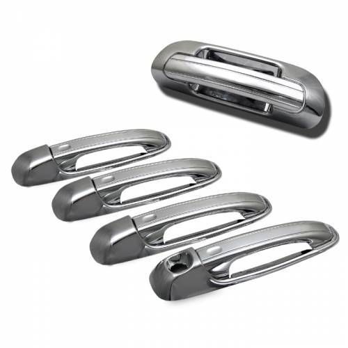 JEEP CHEROKEE 9904 DOOR HANDLE CHROME DHCJP08AB