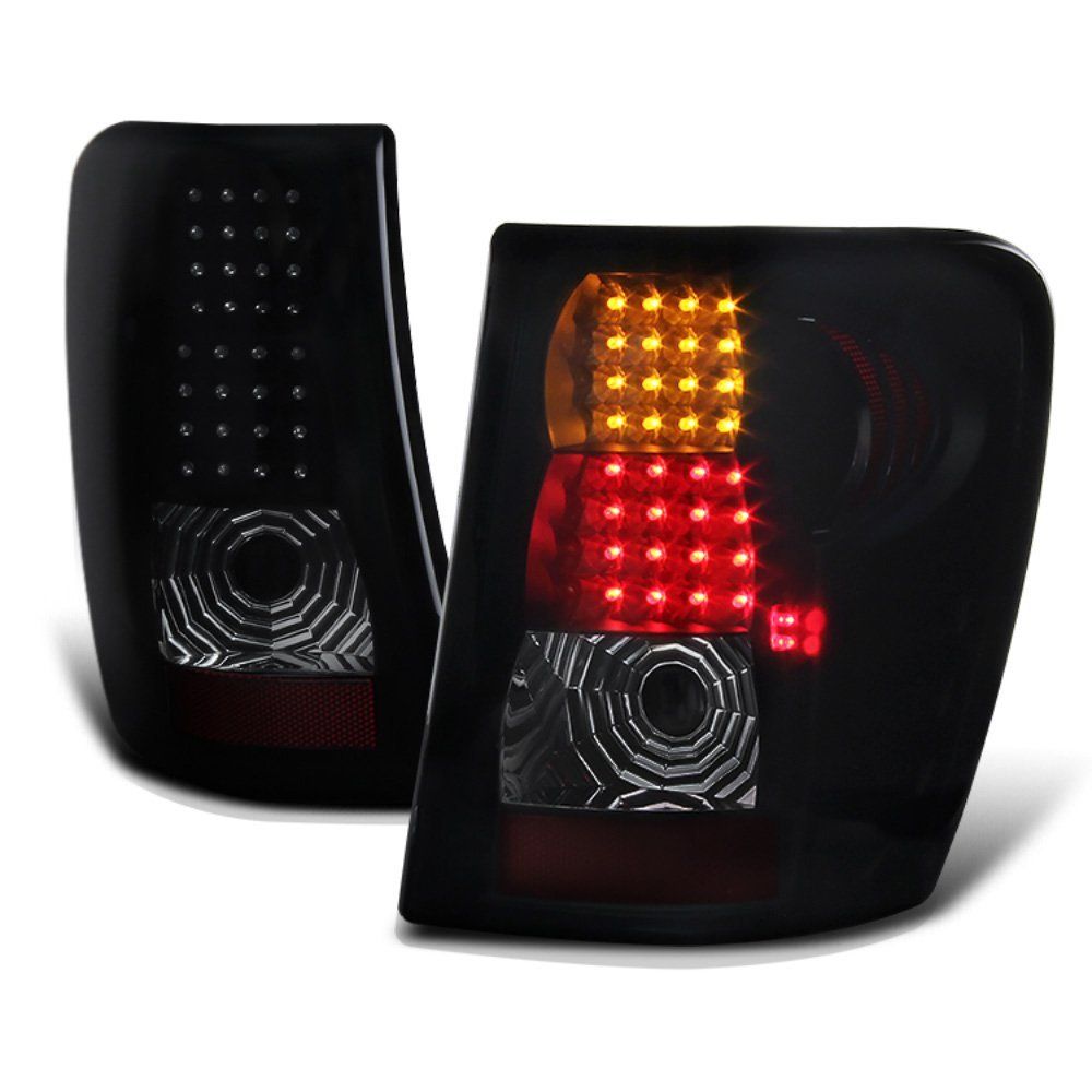 Spyder 9904 Jeep Grand Cherokee LED Tail Lights Black Smoked [ALTJH