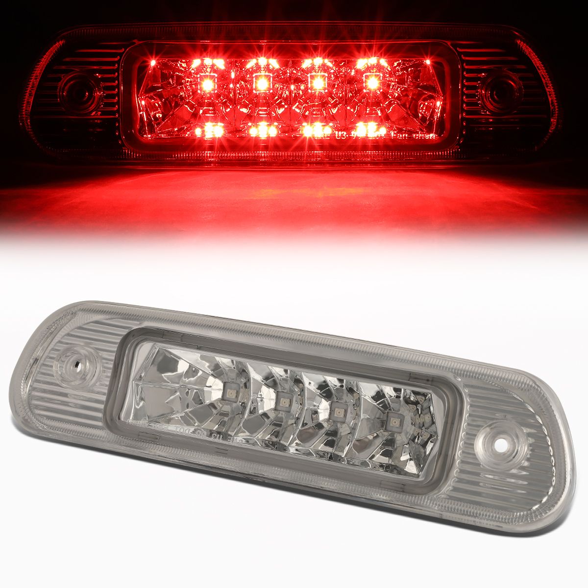 9904 Jeep Grand Cherokee LED Third Brake Light Chrome