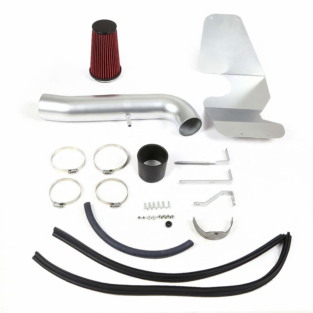 9904 Jeep Grand Cherokee WJ 4.7L V8 Silver Finish Aluminum Cold Air