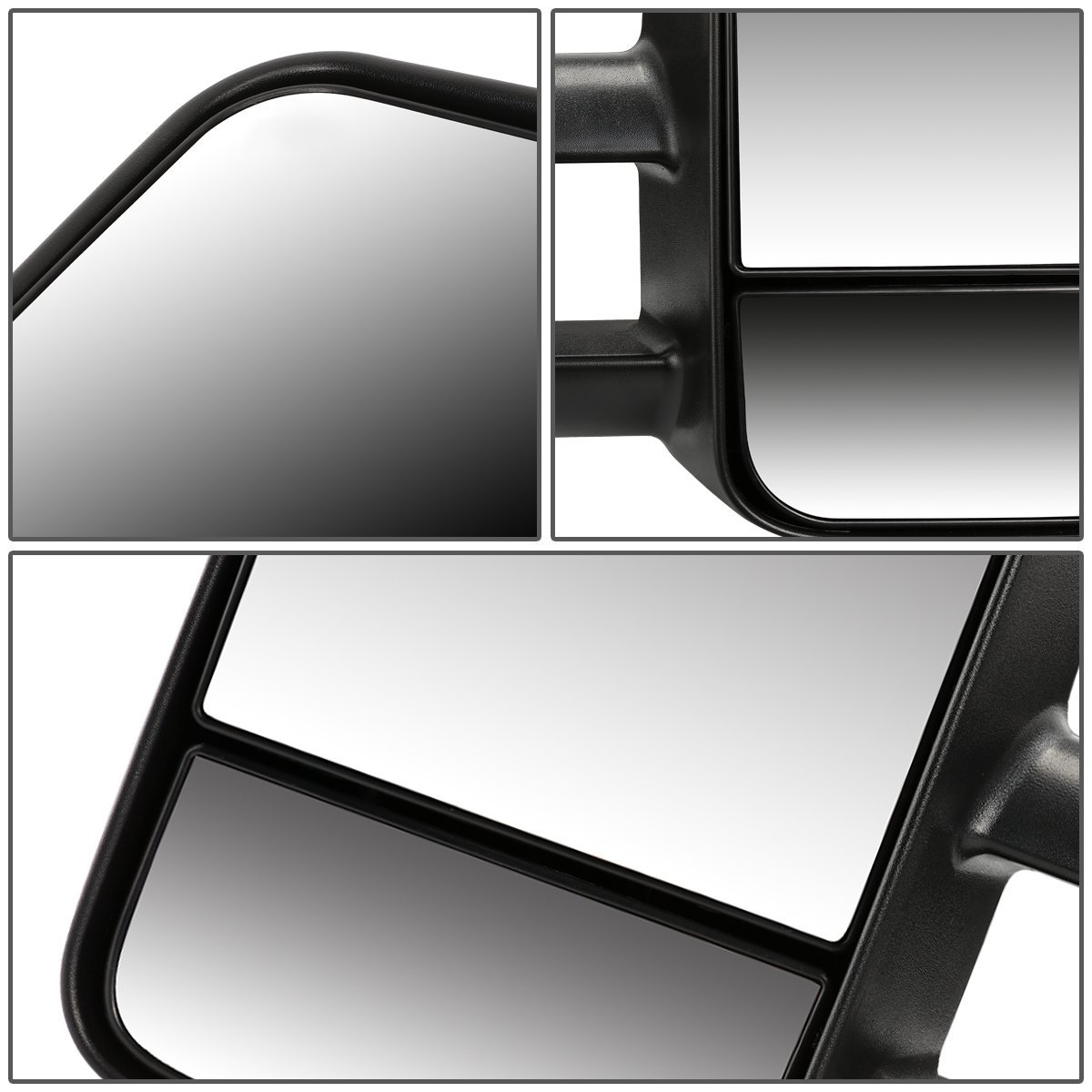 Factory Style Tow Mirrors 9906 Chevy Silverado / GMC Sierra Manual Adjustable Towing Mirrors
