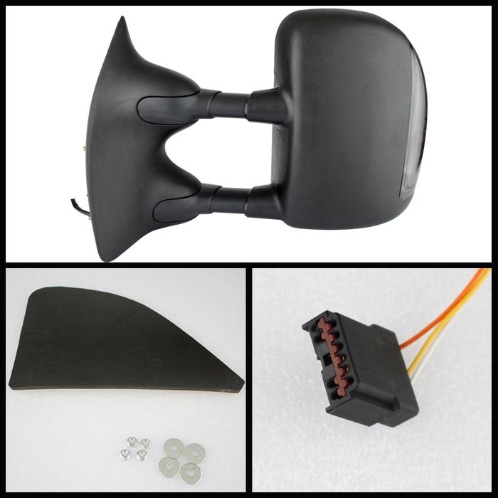 Factory Style Tow Mirrors 9907 Ford F250F550 Superduty [Manual