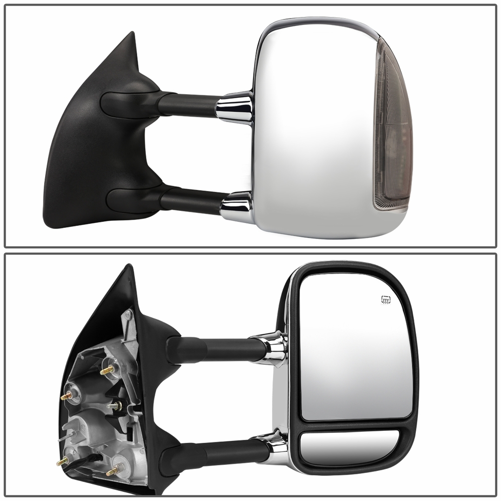 Factory Style Tow Mirrors 9907 Ford Super Duty F250F550 Pair of