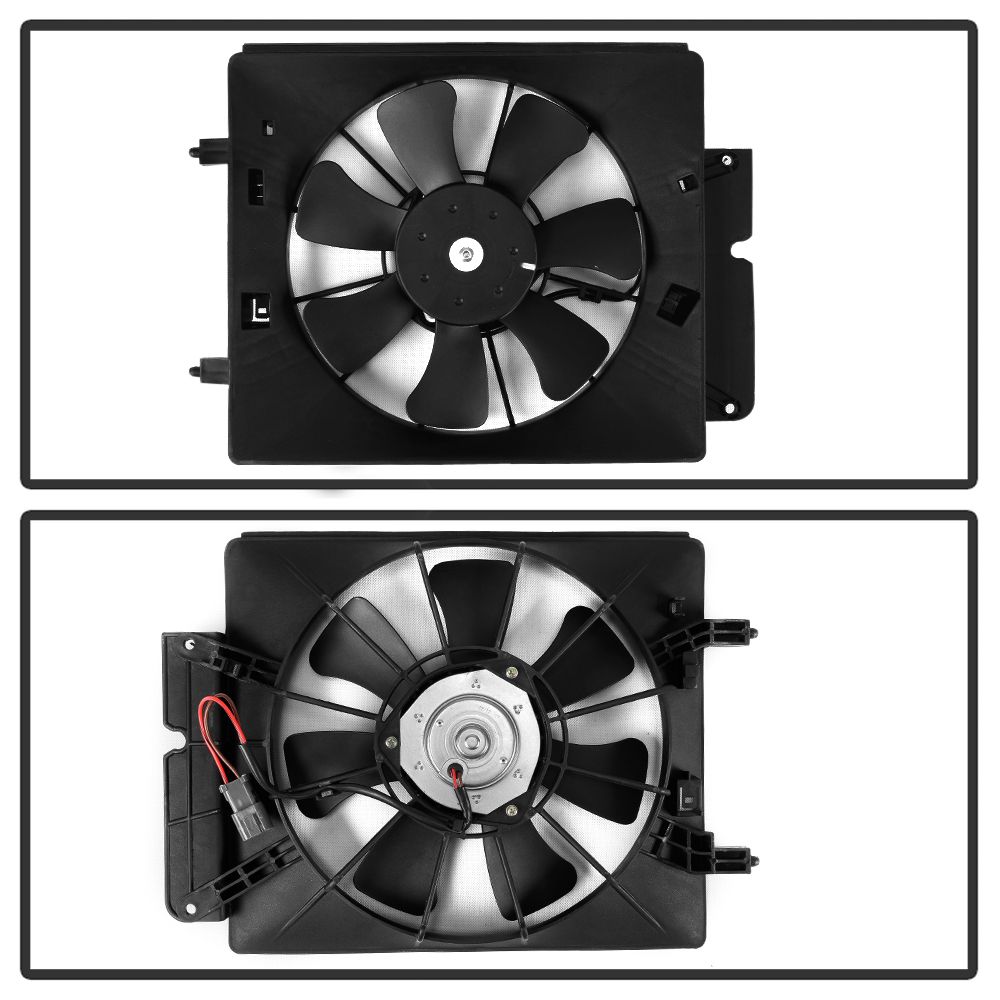 A/C AC Air Conditioning Condenser Cooling Fan Motor & Shroud for 0206