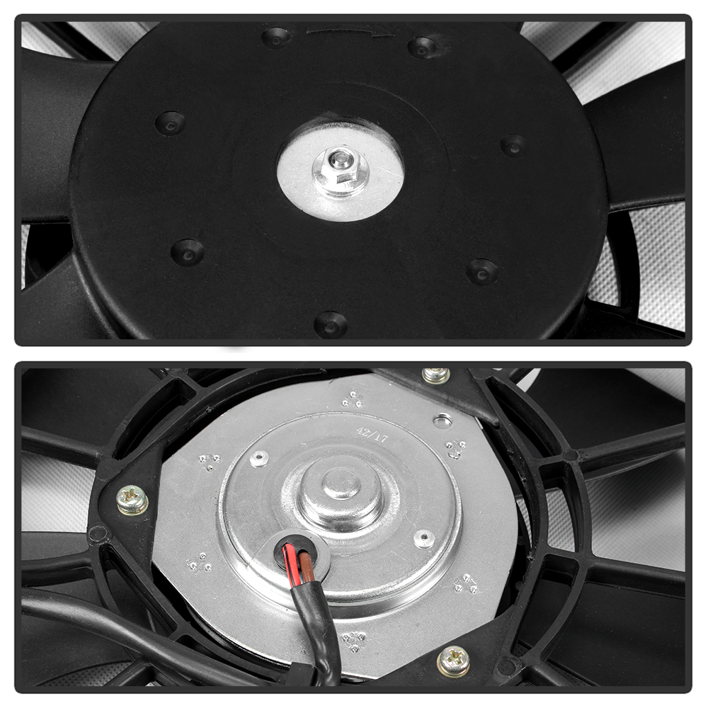 A/C AC Air Conditioning Condenser Cooling Fan Motor & Shroud for 0206