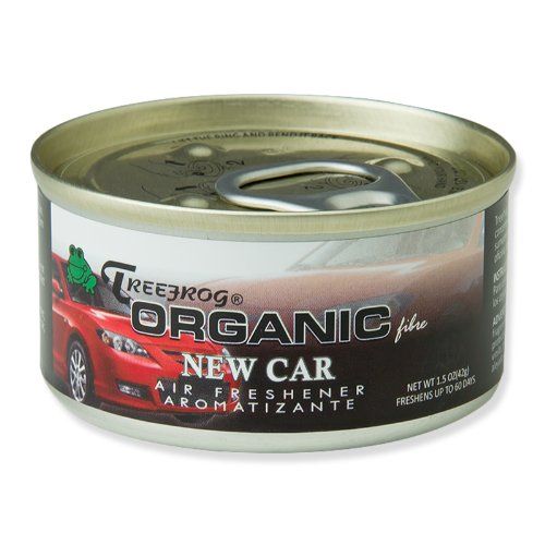 AIR FRESHENER TREEFROG ORGANIC 1.5 OZ. CAN NEW CAR SCENT