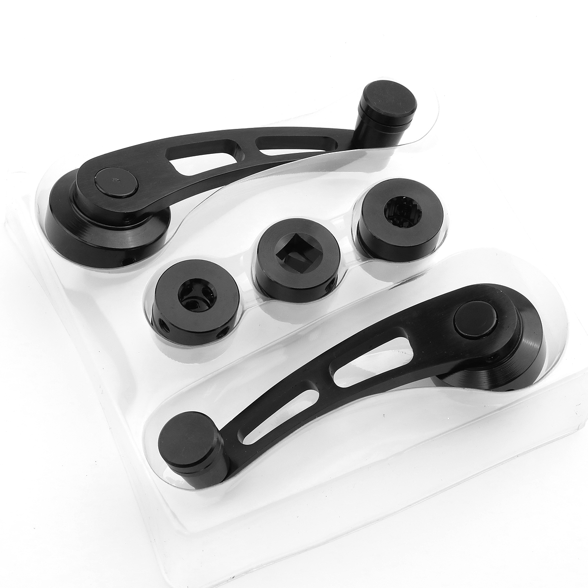 Aluminum Anodized Universal Car Manual Window Crank Handles Fits 3/8